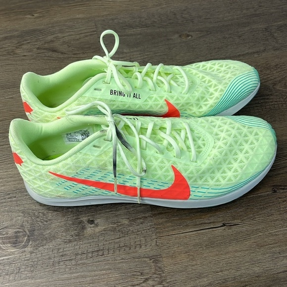 Nike Zoom Waffle Rival XC 5 Track Spikes Barely Green CZ1795-701 Men's Sz 10 - Picture 4 of 10